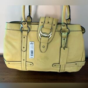 Apt. 9 Yellow Satchel Bag